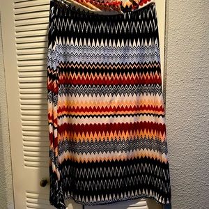 Skirt, multicolored